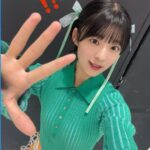 【僕青】持永真奈ちゃん、身体のラインがぴっちりの緑のニットに注目