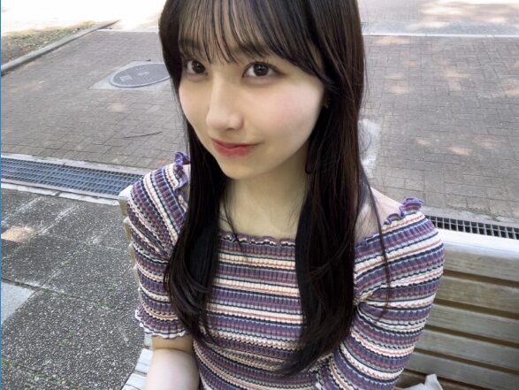 【僕青】山口結杏ちゃんの私服!ボーダーの可愛いデザインのトップス