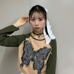 【僕青】工藤唯愛ちゃんの私服!大きなバタフライTシャツ