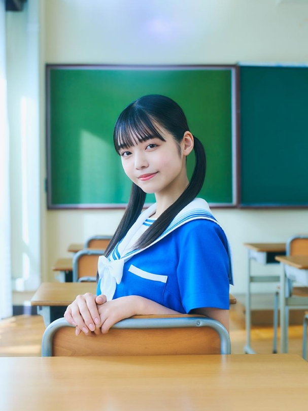 秋田莉杏 2023年8月 デビュー時プロフィール写真